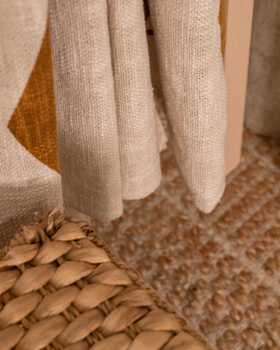 Plaid Algodón Fauno Ocre