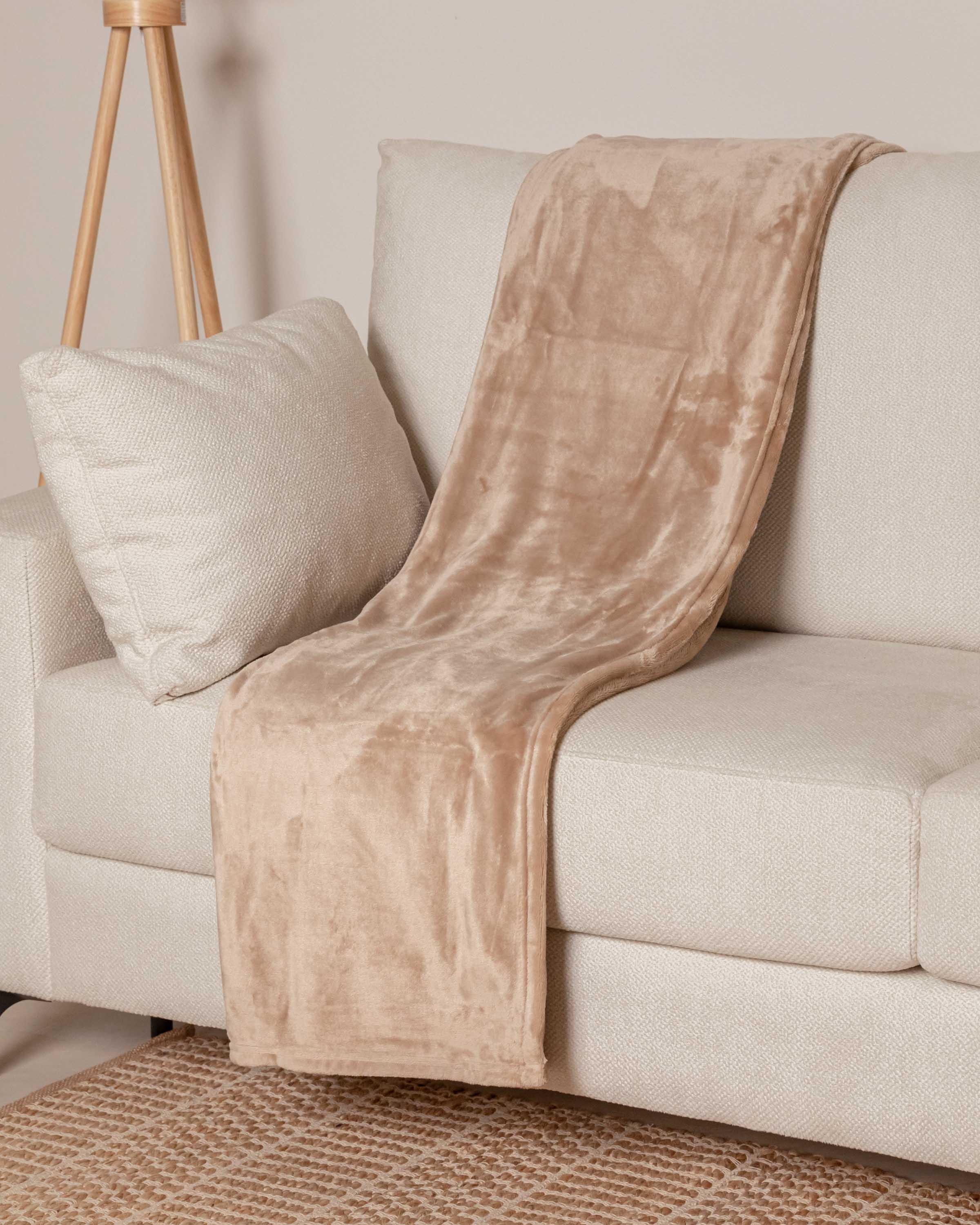 Manta Terciopelo Home Cuerda