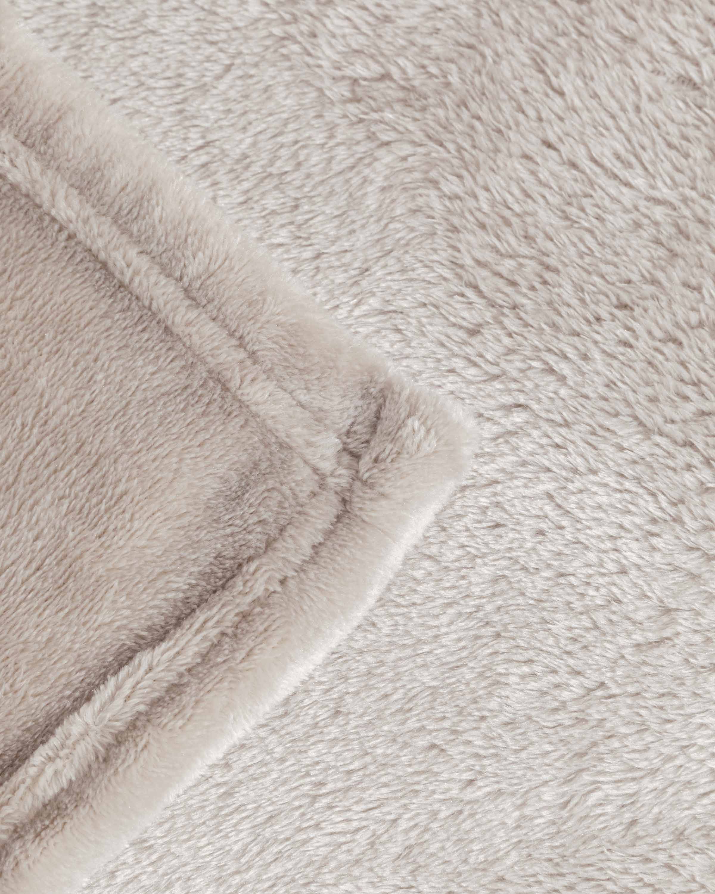 Manta Terciopelo Home Gris Claro