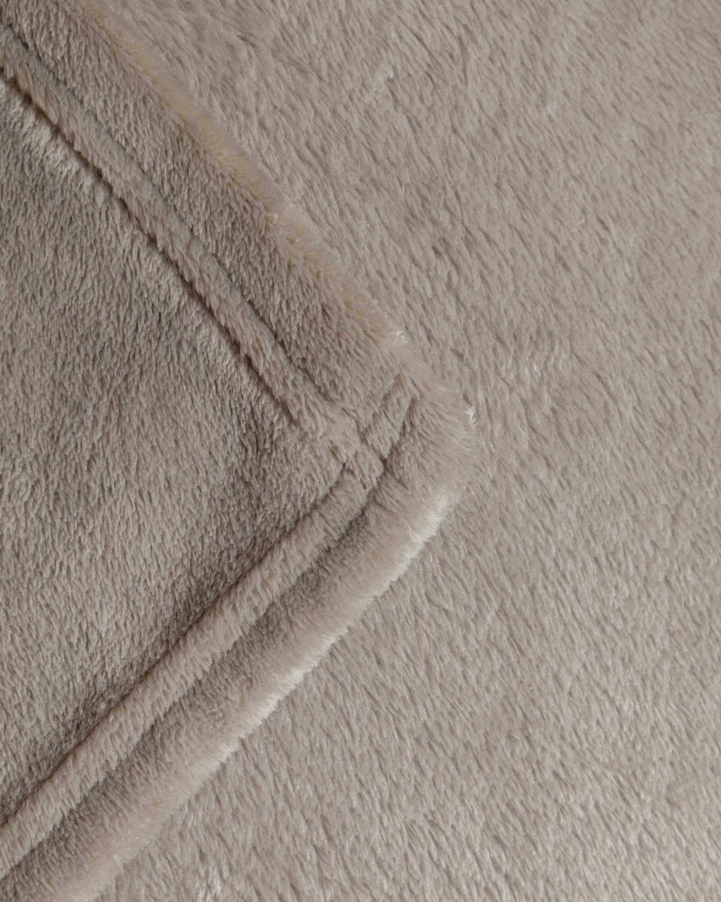 Manta Terciopelo Home Verde Seco