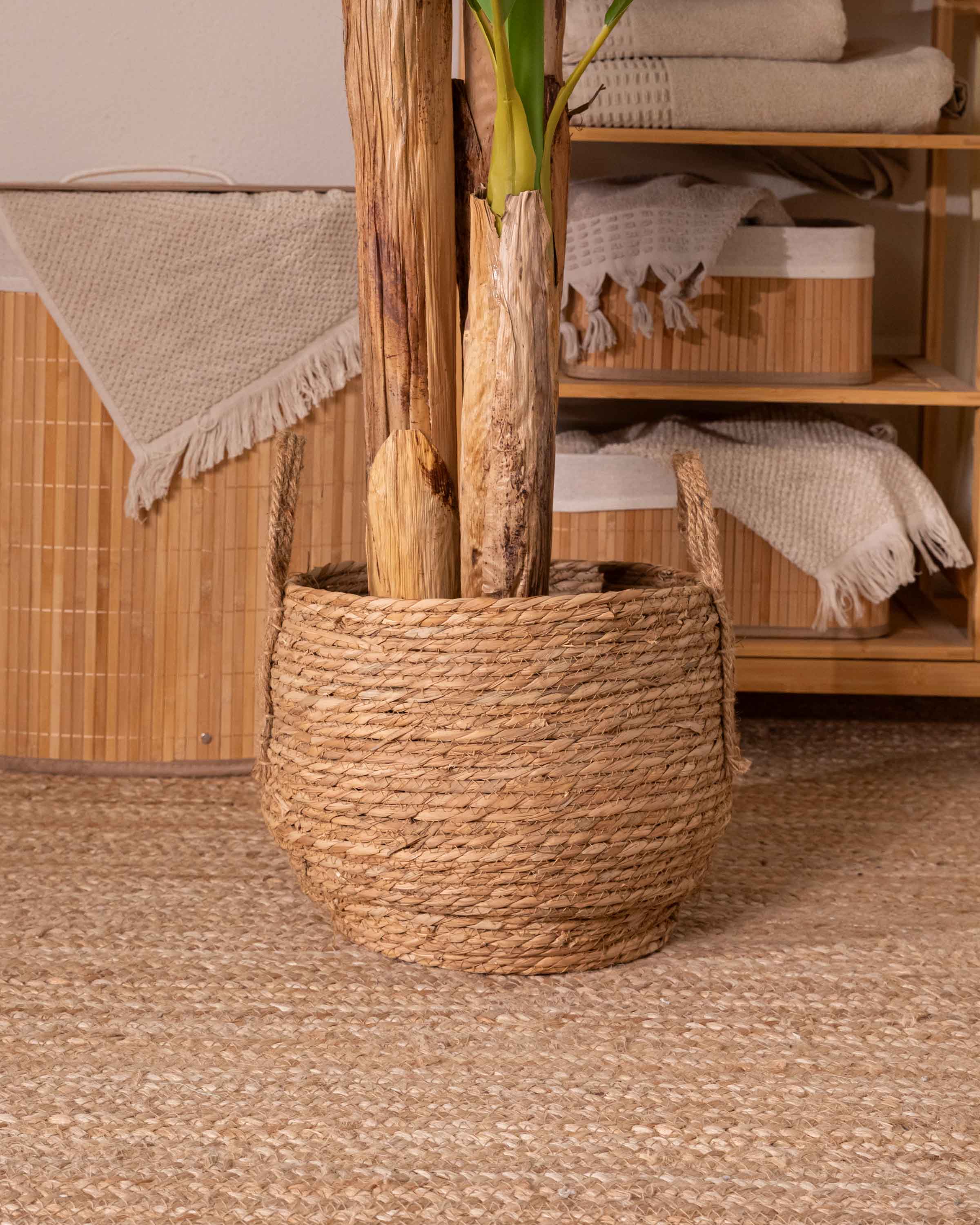 Isobel Natural Esparto Basket