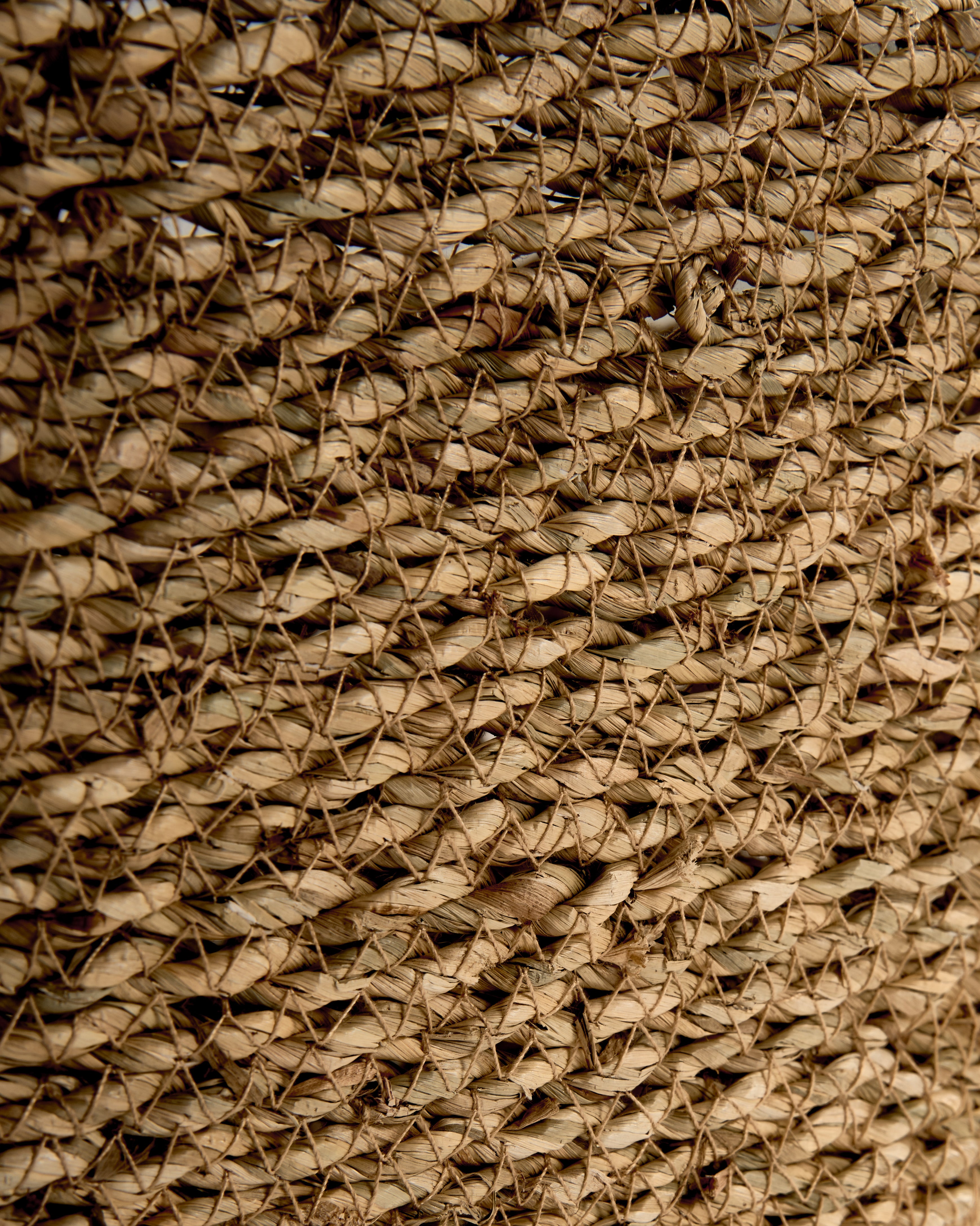 Cesto seagrass cuadrado natural