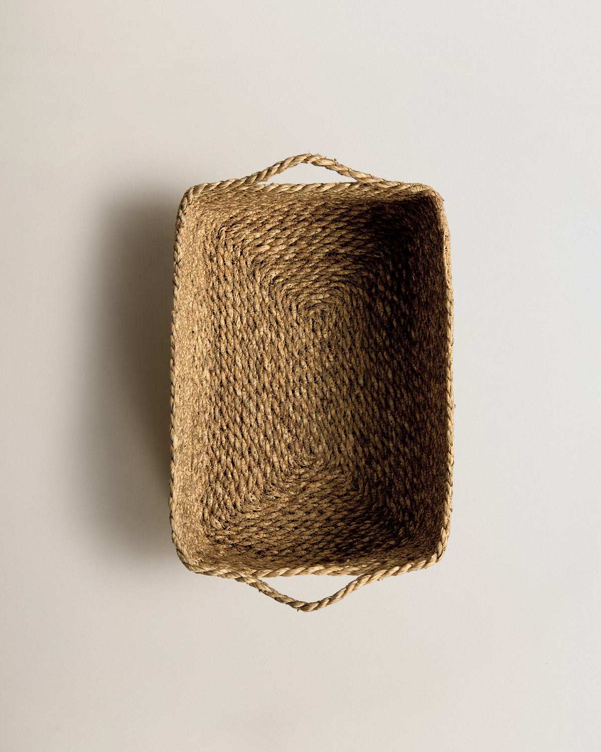 Cesto seagrass mimbre natural
