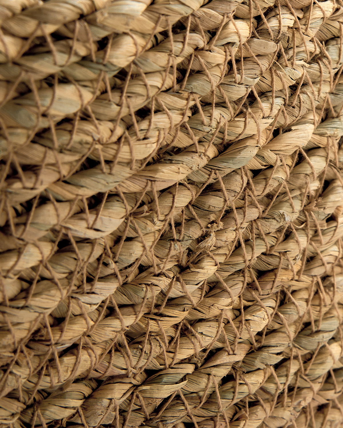 Cesto seagrass ovalado natural