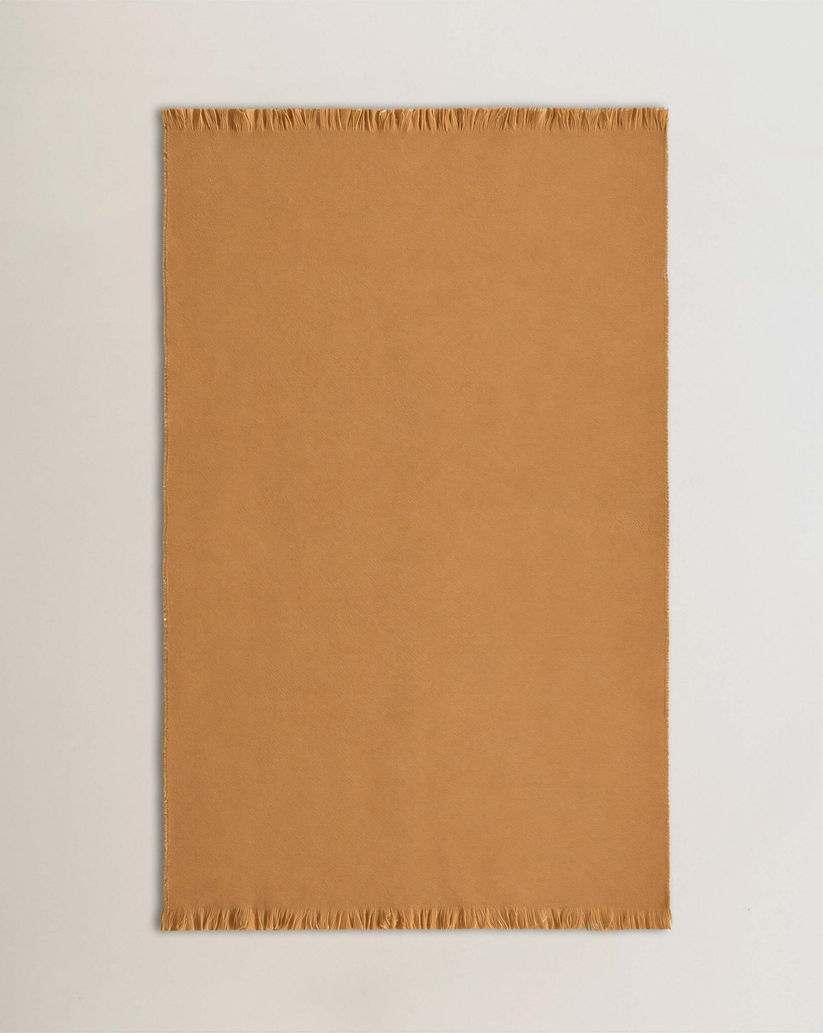 Plaid flecos aterciopelado ocre
