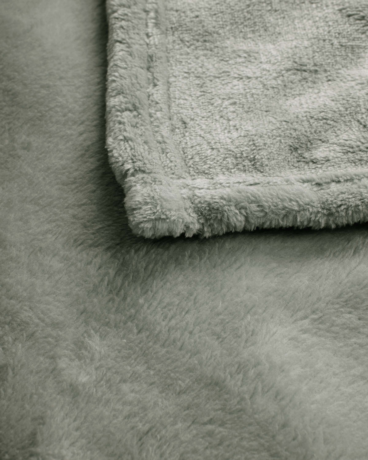 Coperta di velluto verde secco per la casa