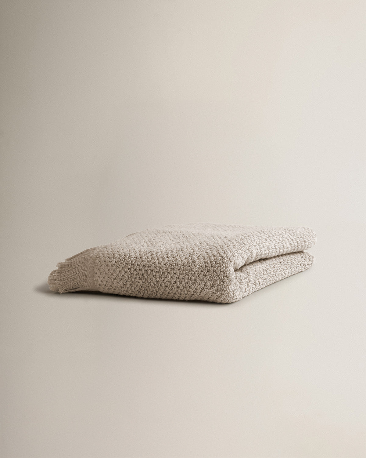 Alfombrin fringes terry nest smooth 870gr Taupe