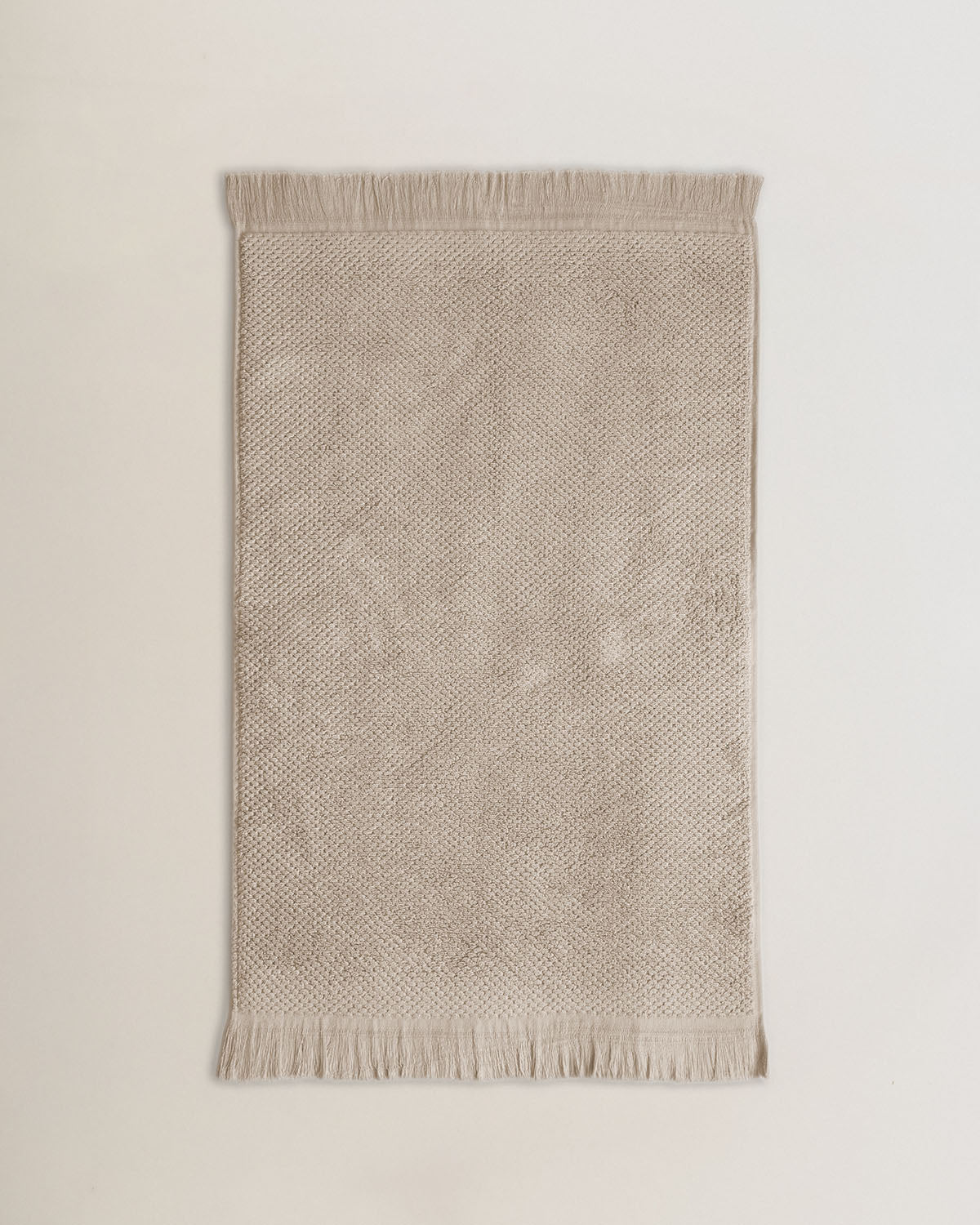 Alfombrin fringes terry nest smooth 870gr Taupe