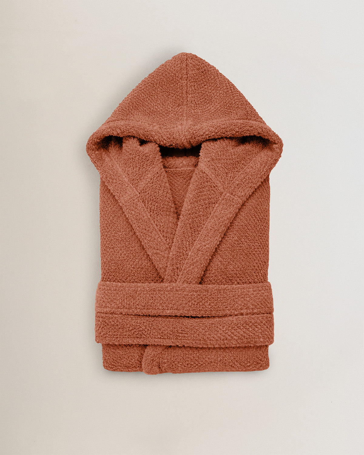 Peignoir à capuche en chenille (450 g/m²)
