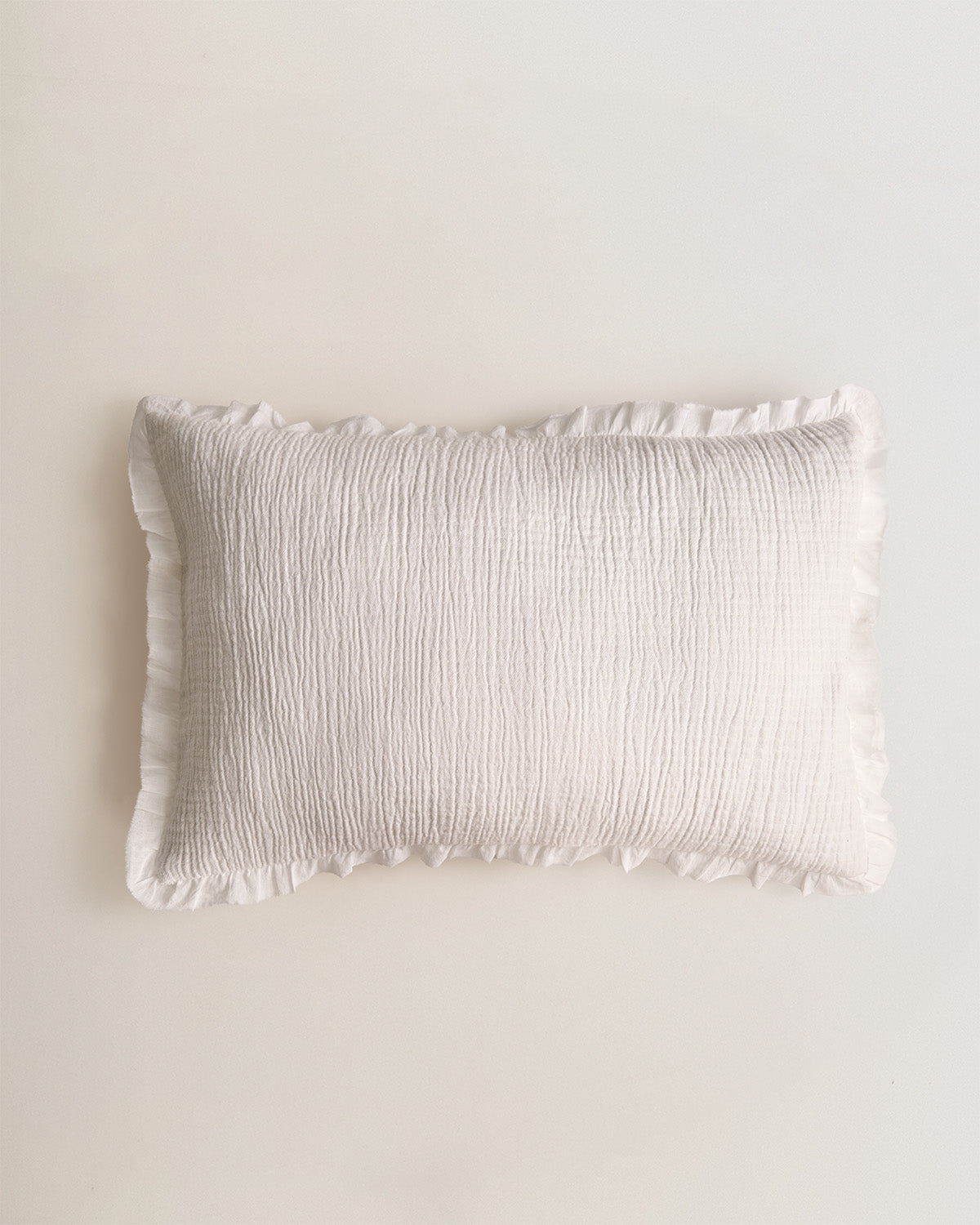Cojín algodón layer blanco