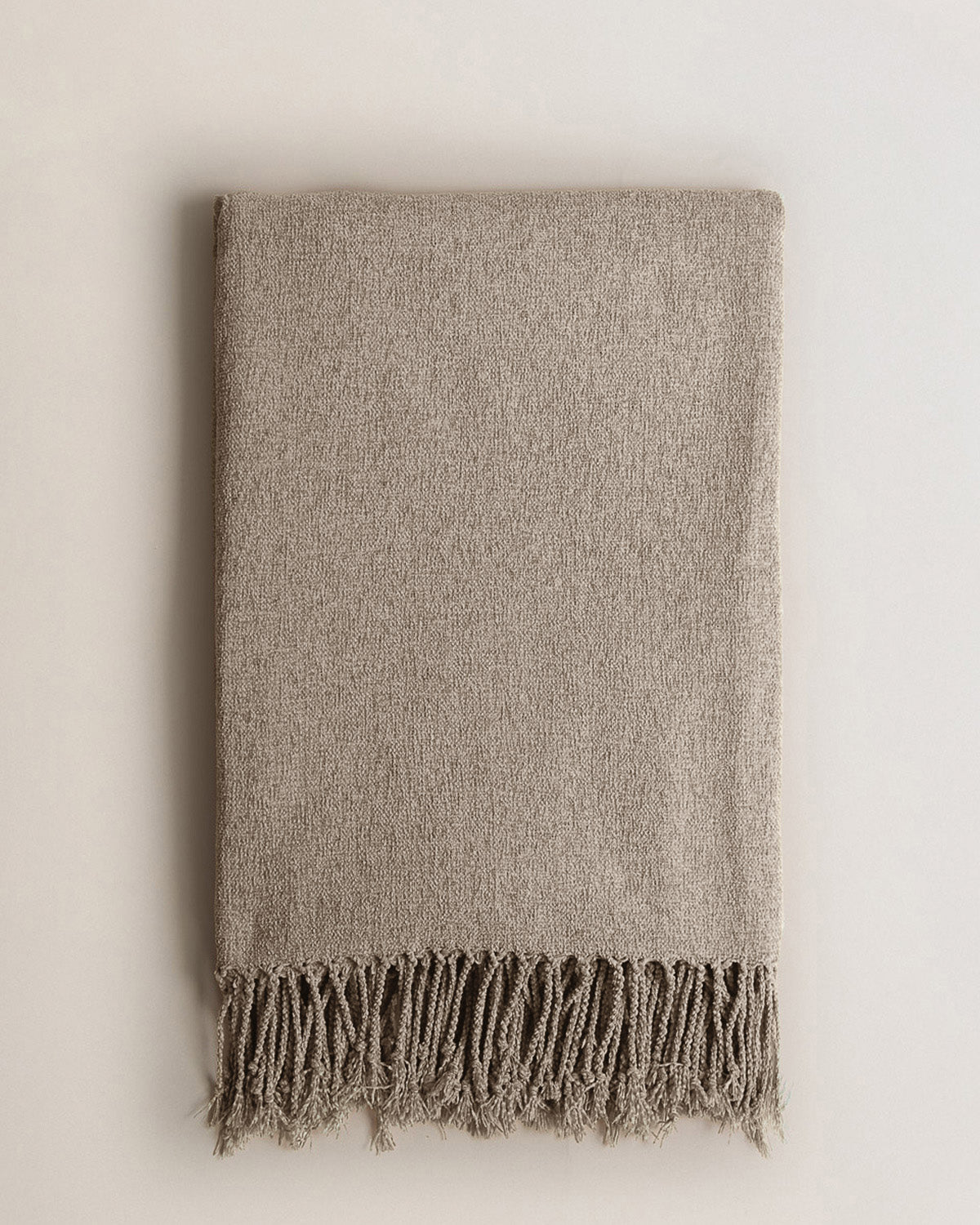 Plaid Chenilla Gris Clar