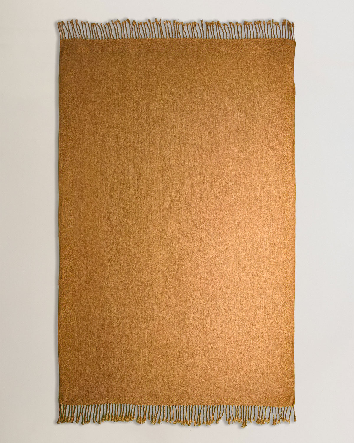 Plaid Chenilla Ocre