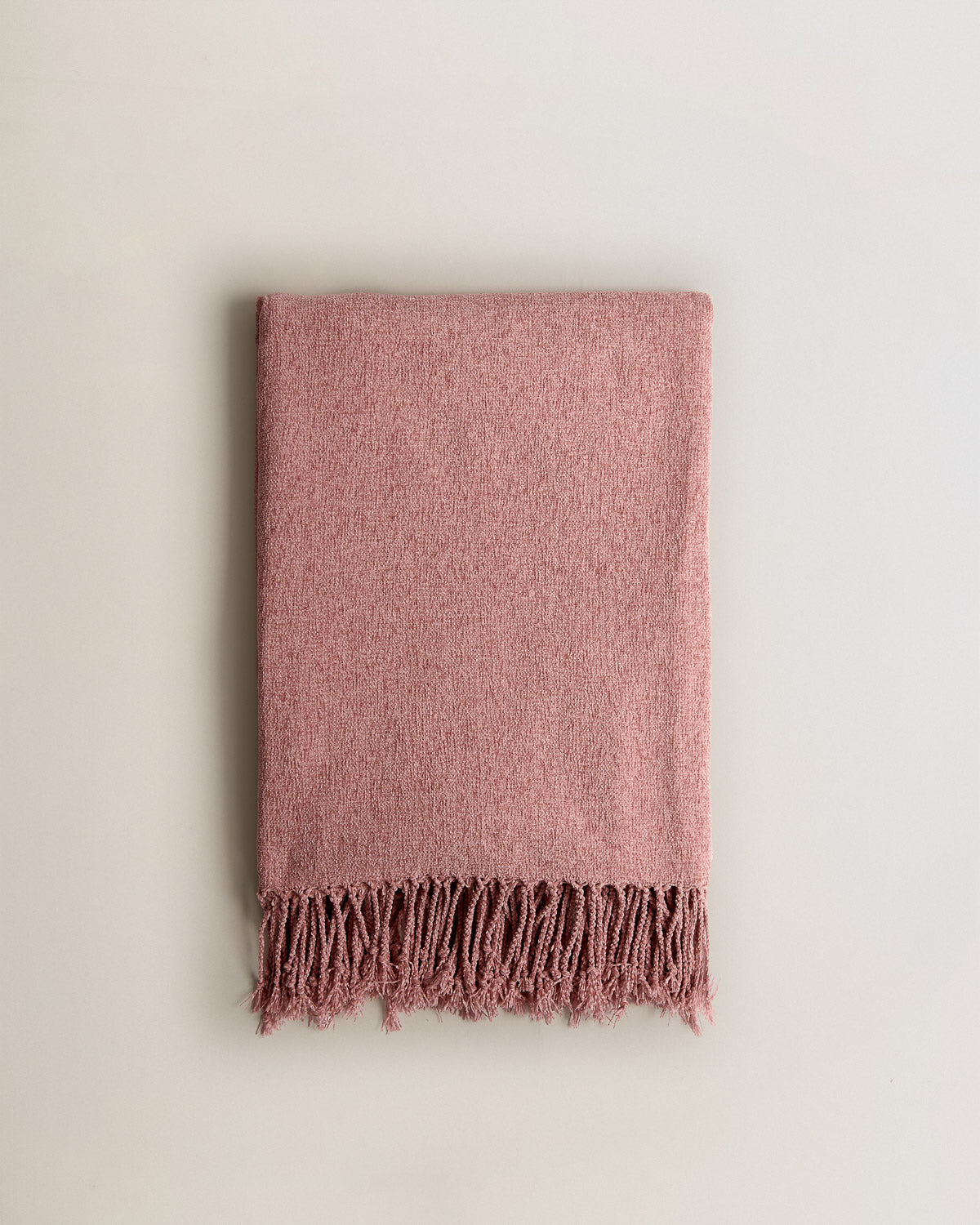 Plaid Chenilla Rosa Keike