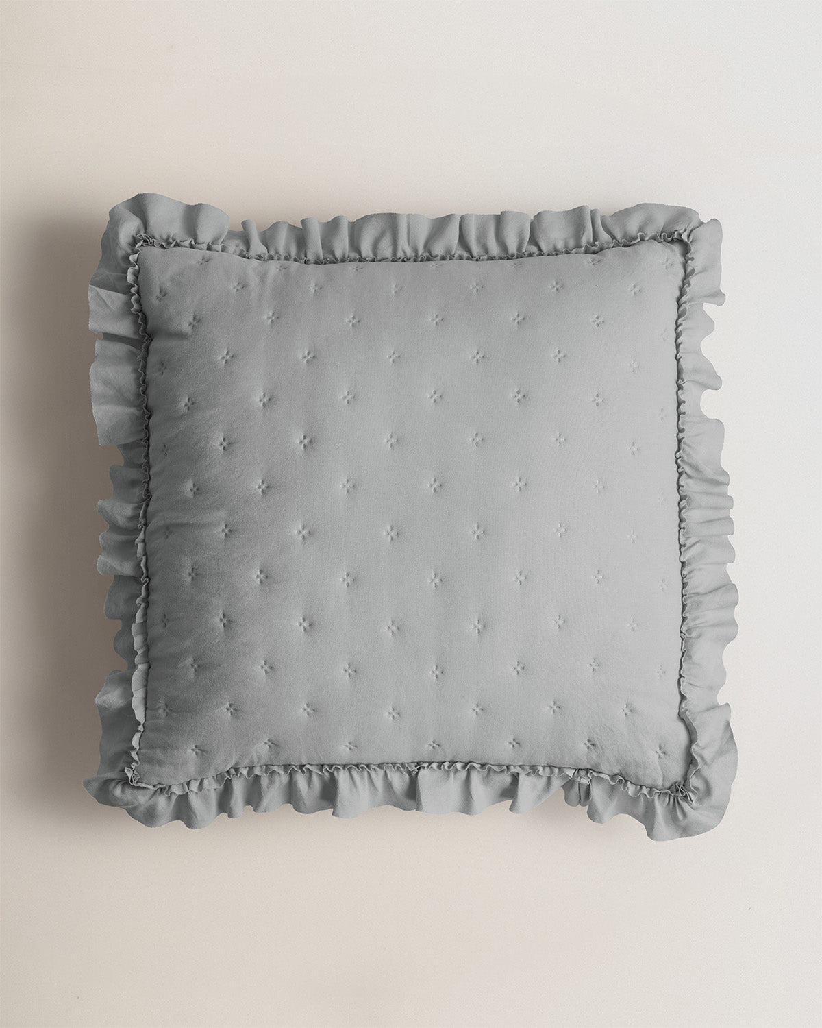Cuscino perforato blu semplice Keike