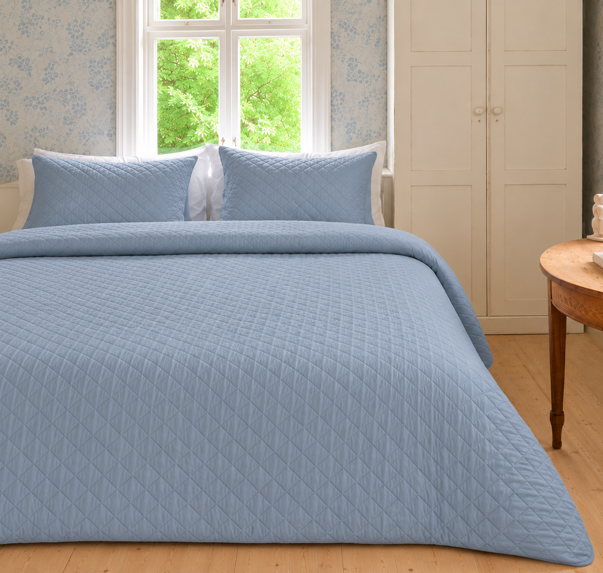 Keike Blue Diagonal Padded Nordic Sling