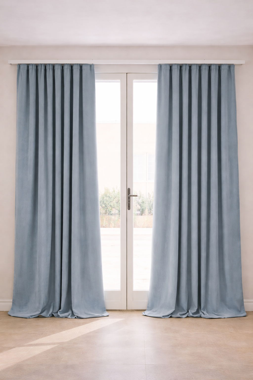 Tenda a onde perfette in blu Keike