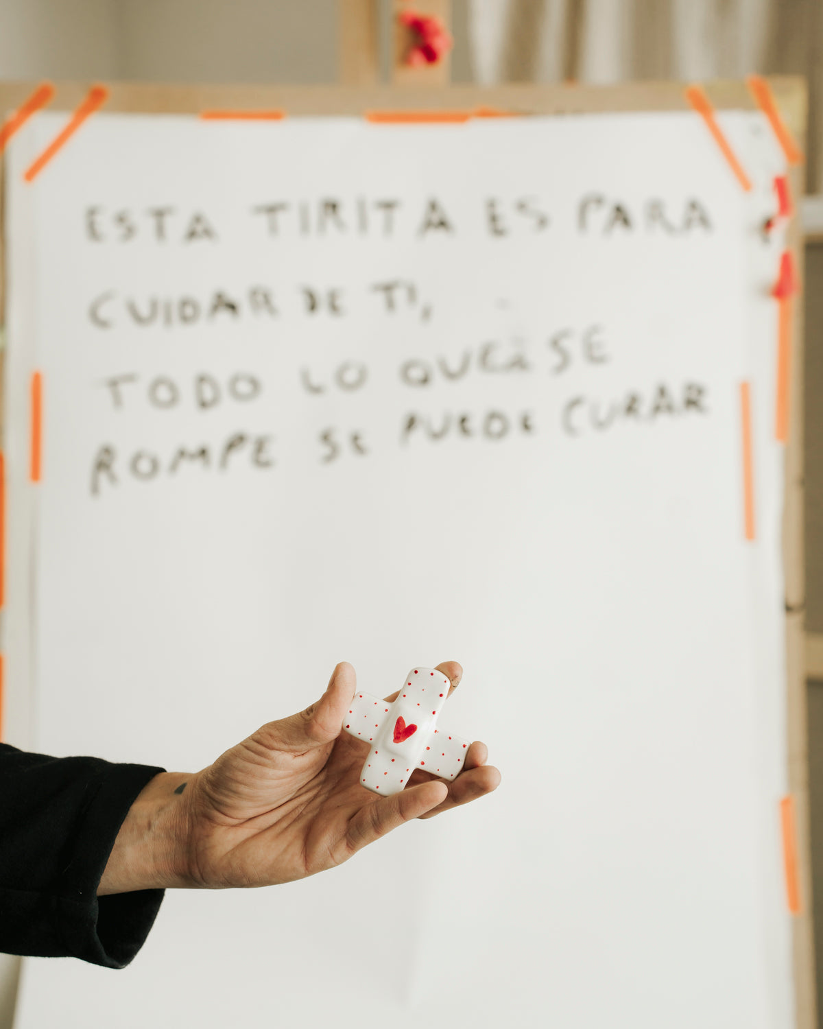 Tirita Little cerámica rojo