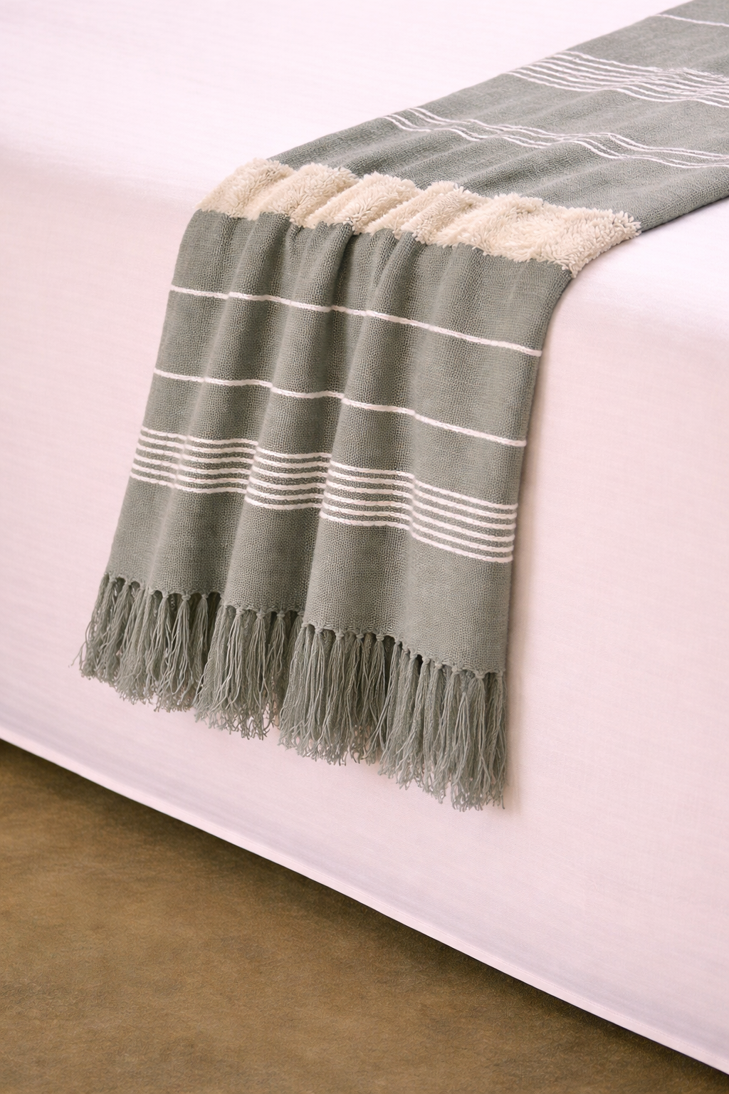 Plaid Algodón Domus Verde Tiffany